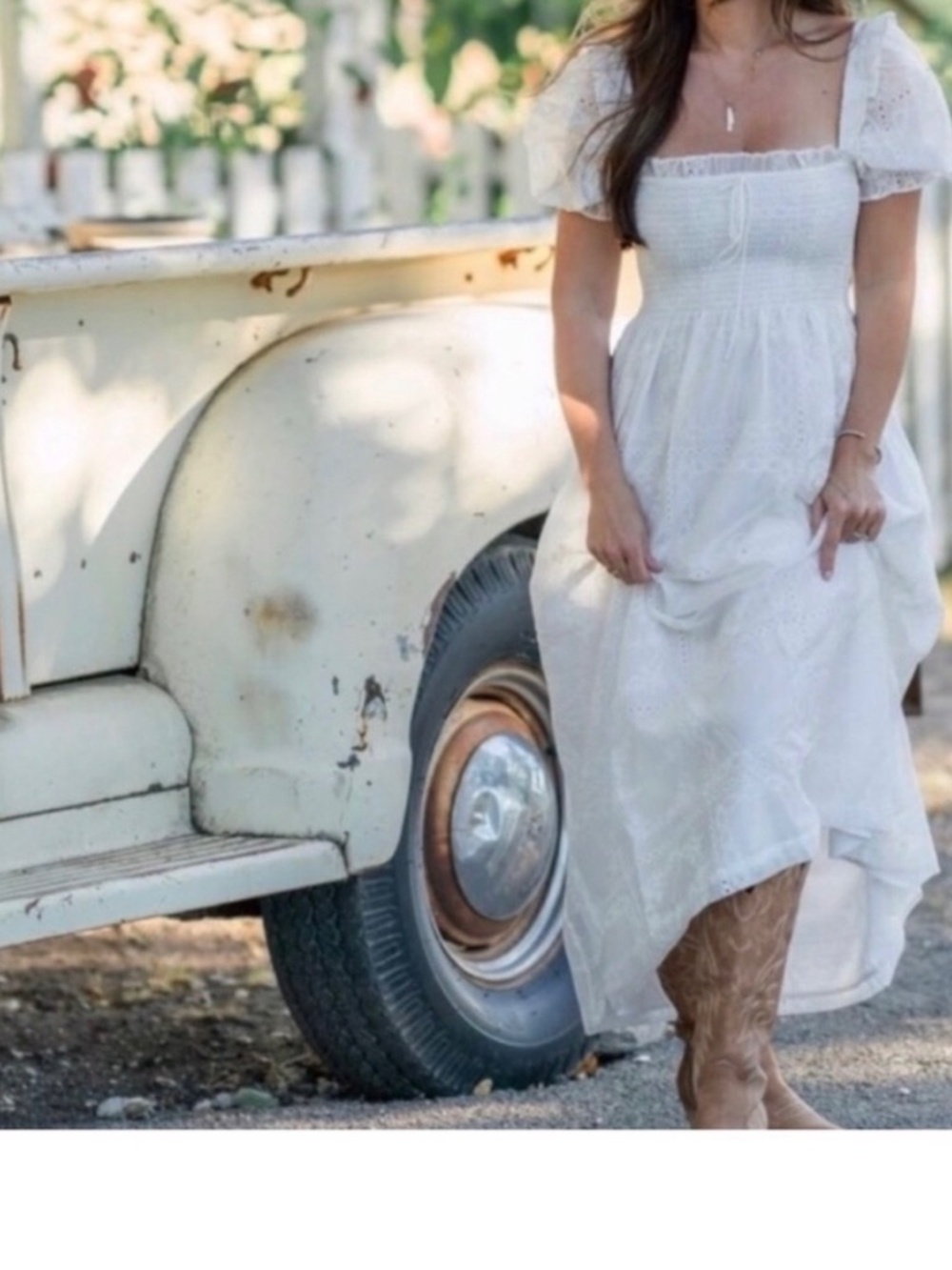 Caroline Constas White Patchwork Organza Dress - Picture 6 of 7